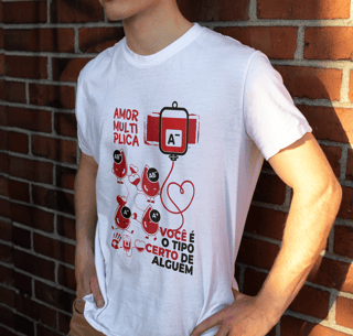 Camisa Unissex - Doe Sangue - Mod 03