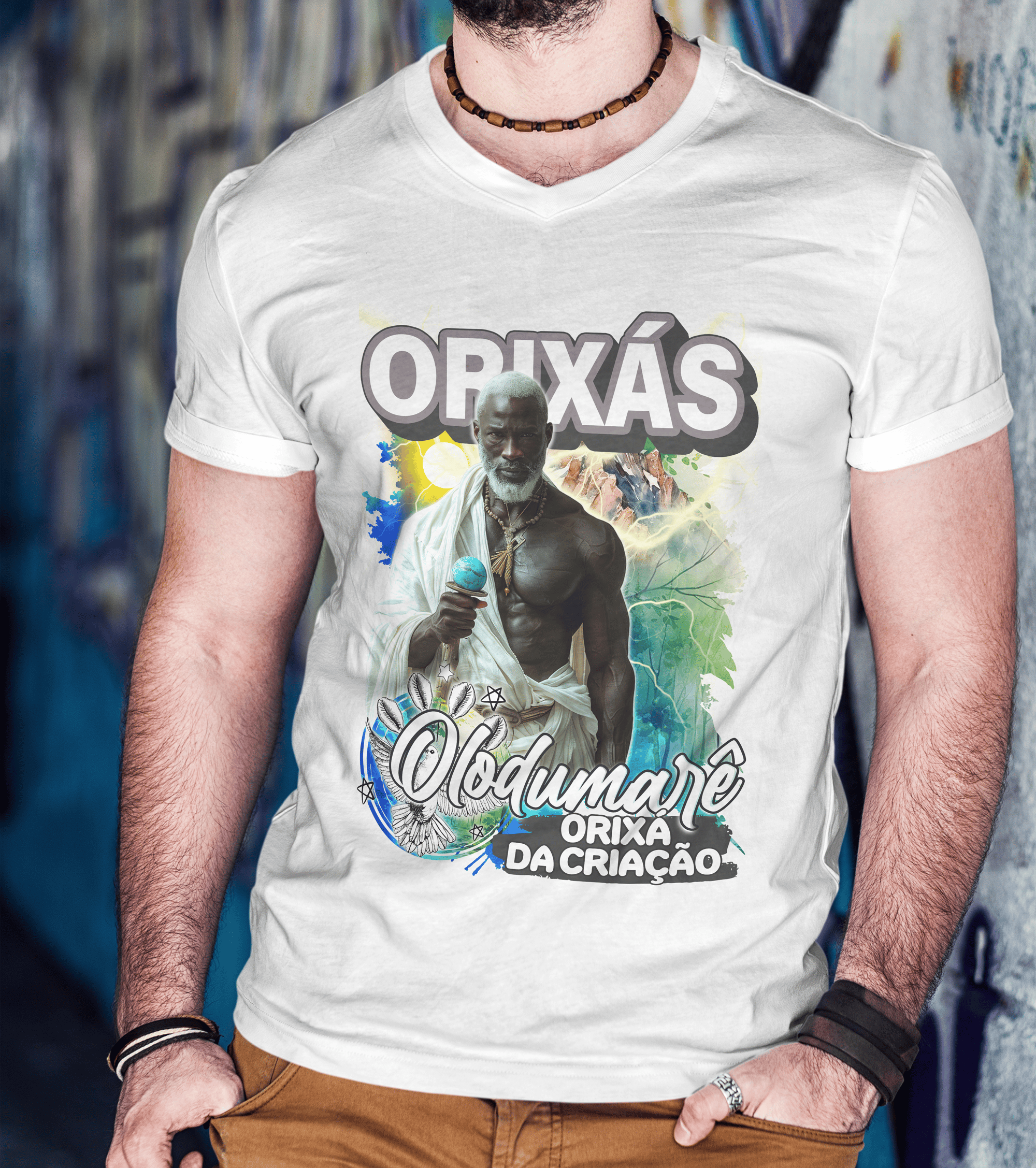 Camisa Unissex - Moda Orixás - Mod 15