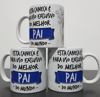 Caneca Personalizada Familia - Tema Pai