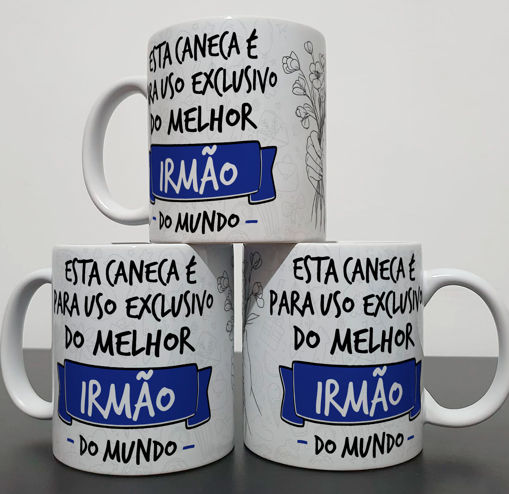 Caneca Personalizada Familia - Tema Irmão