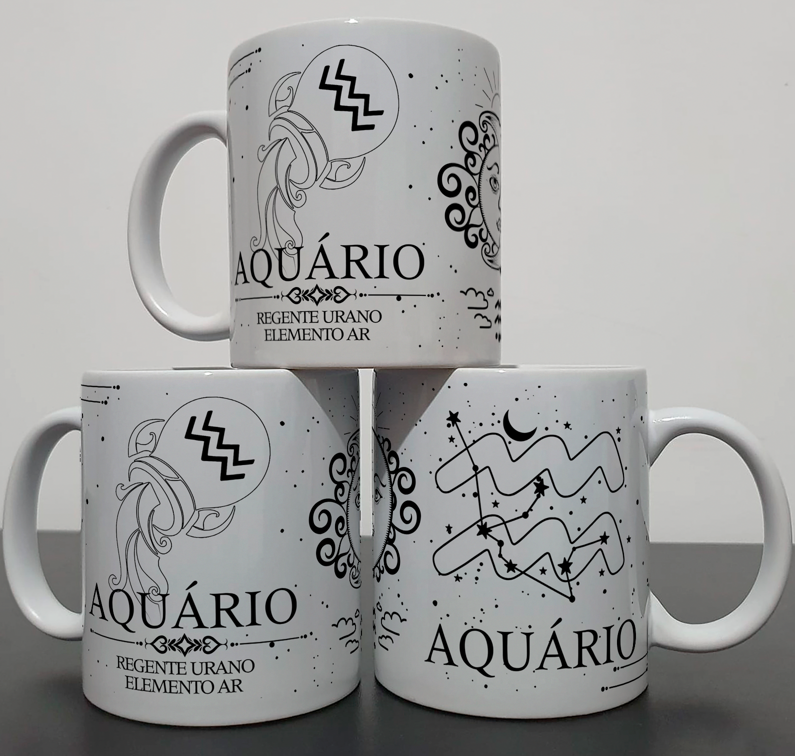 Caneca Personalizada Signos - Aquário