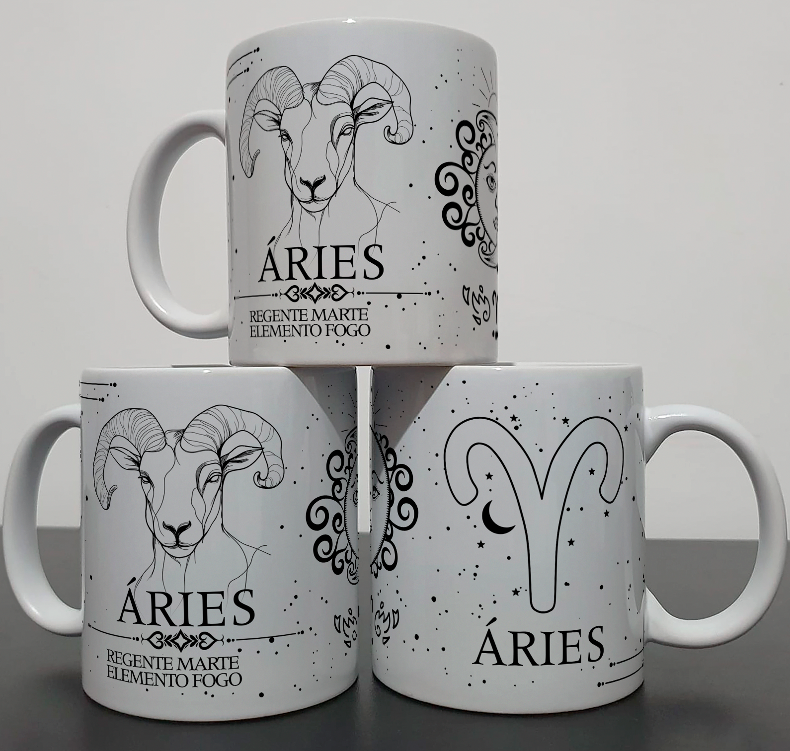 Caneca Personalizada Signos - Áries