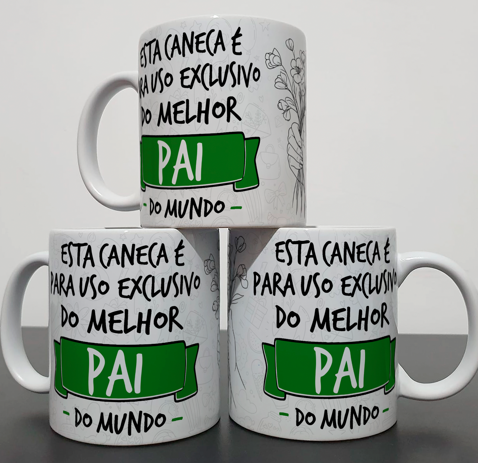 Caneca Personalizada Familia - Tema Pai