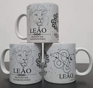 Caneca Personalizada Signos - Leão