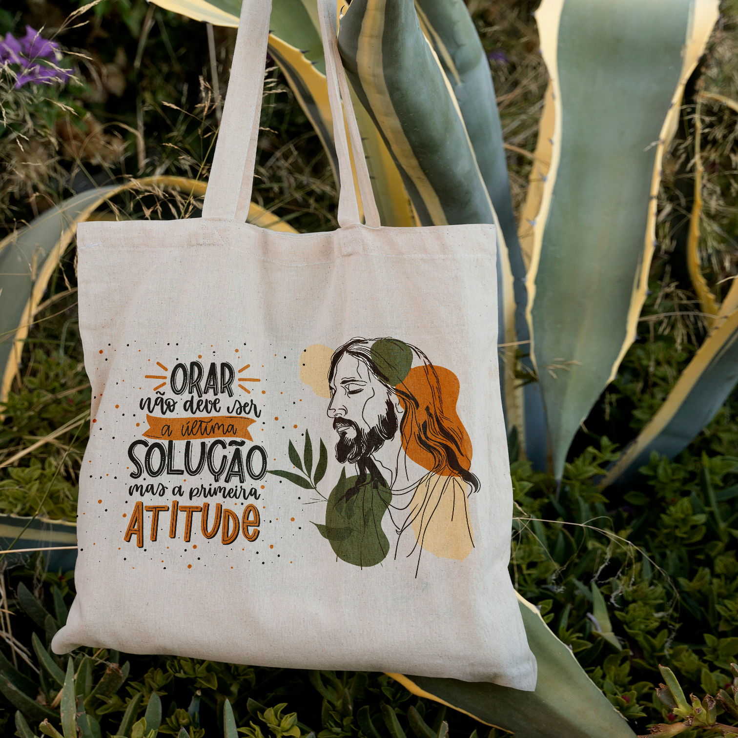 Ecobag - Tema Frases Religiosas - Mod 02