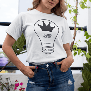 Nome do produto Camisa - Luz do Mundo (Jo 8:12)