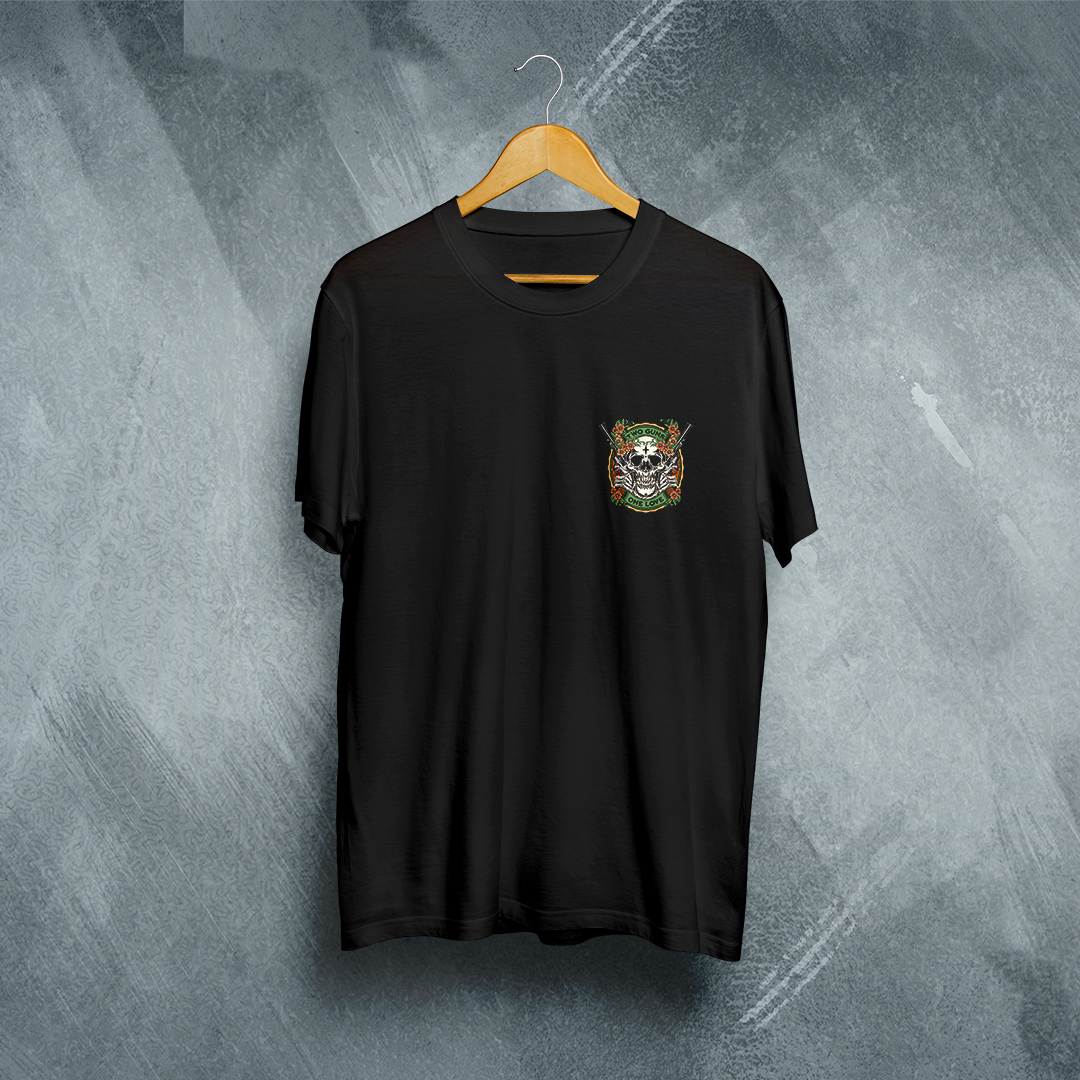 Camiseta Plus Size Vivax - Skull Guns