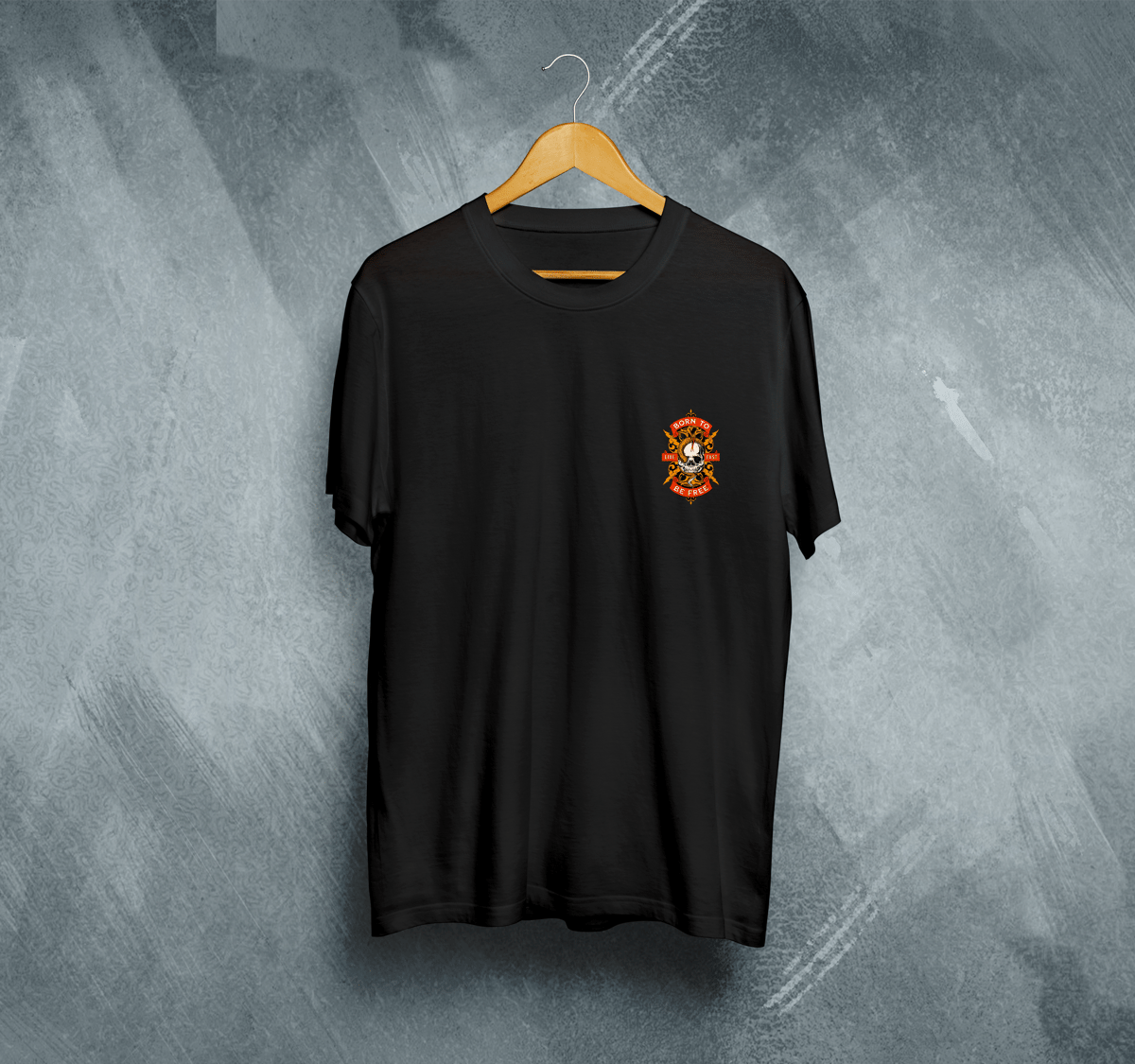 Nome do produto: Camiseta Plus Size Vivax - Born to be Free