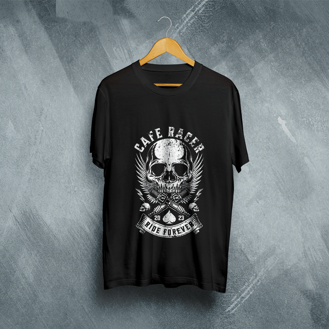 Nome do produto: Camiseta Plus Size Vivax - Cafe Racer