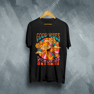 Camiseta Plus Size Vivax - Good Vibes Retreat