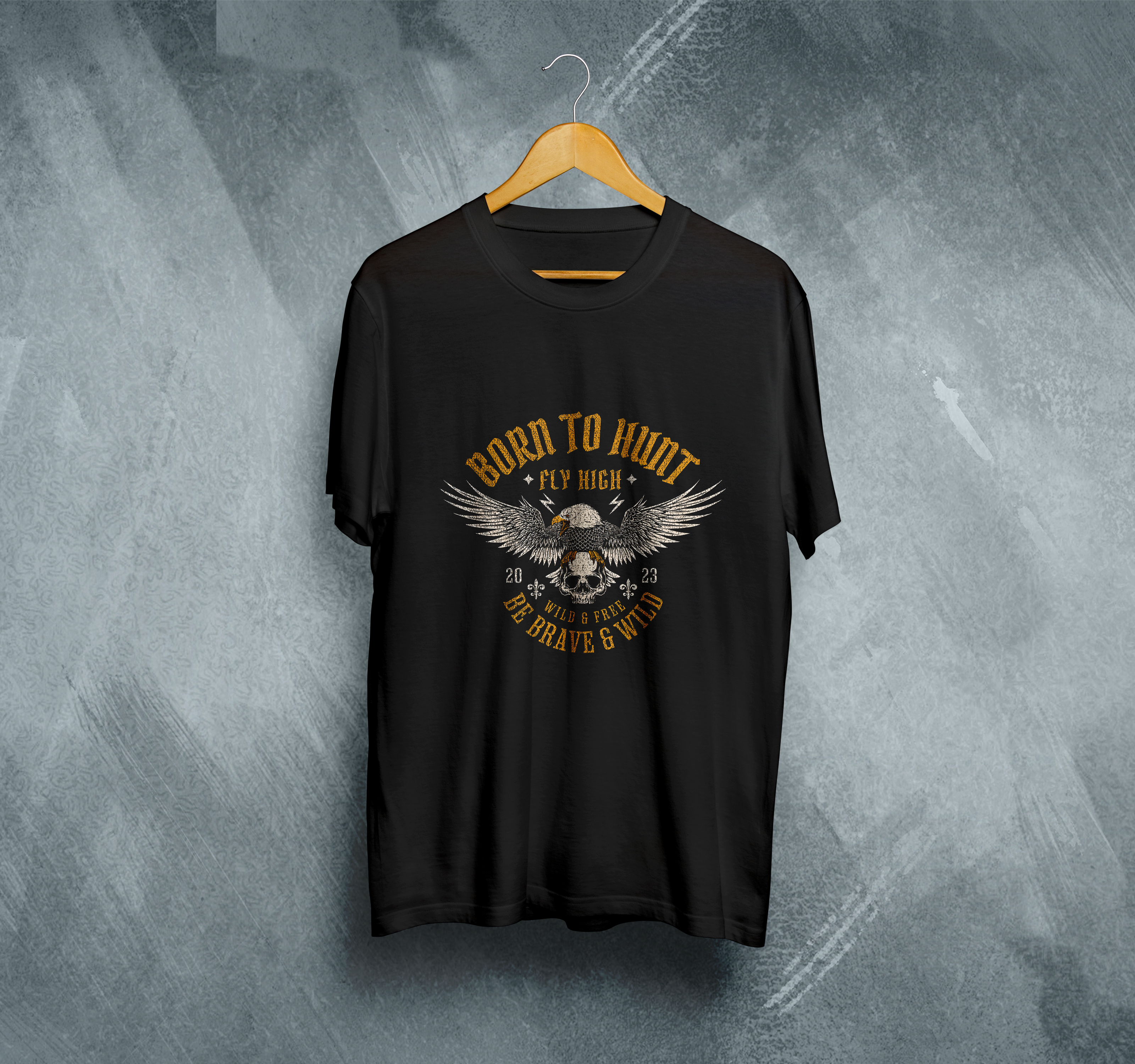 Camiseta Plus Size Vivax - Born to Hunt