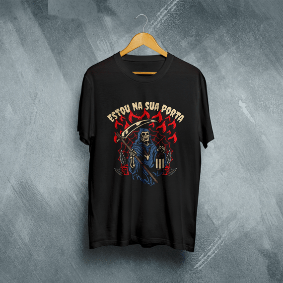 Camiseta Plus Size Vivax - I'm at your door