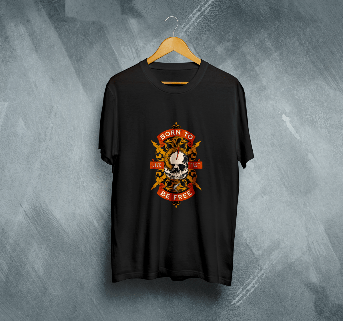Nome do produto: Camiseta Plus Size Vivax - Born to be Free