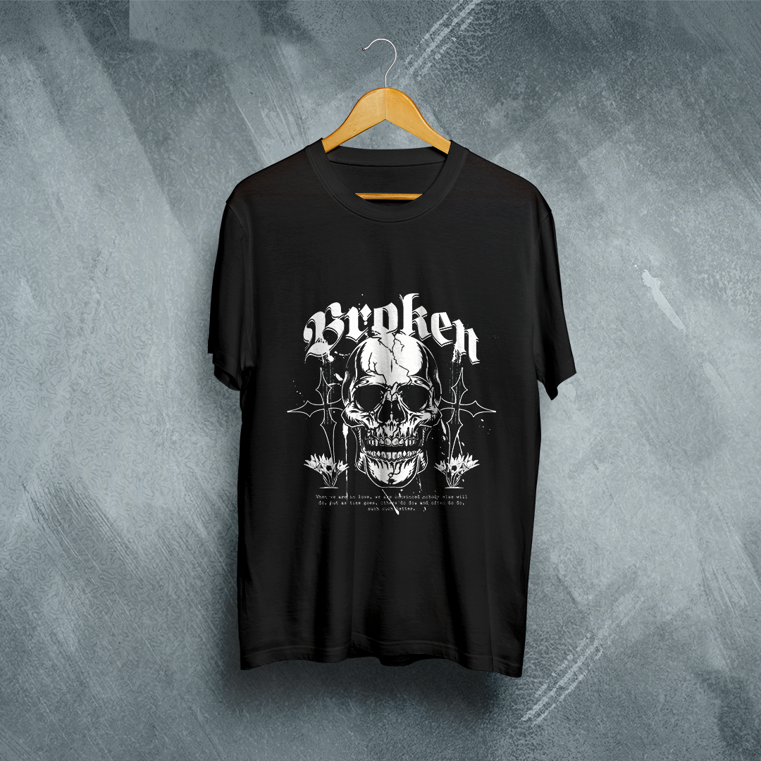Camiseta Plus Size Vivax - Broken