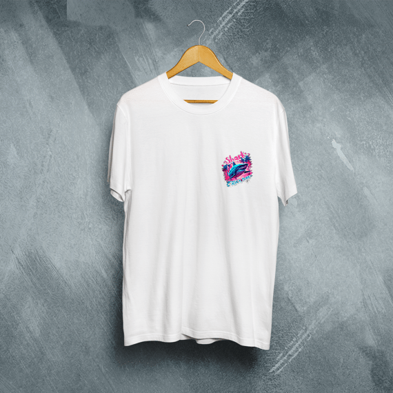 Camiseta Plus Size Vivax - Shark Attack