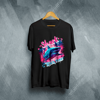 Nome do produto Camiseta Plus Size Vivax - Shark Attack