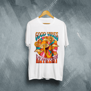 Nome do produto Camiseta Plus Size Vivax - Good Vibes Retreat