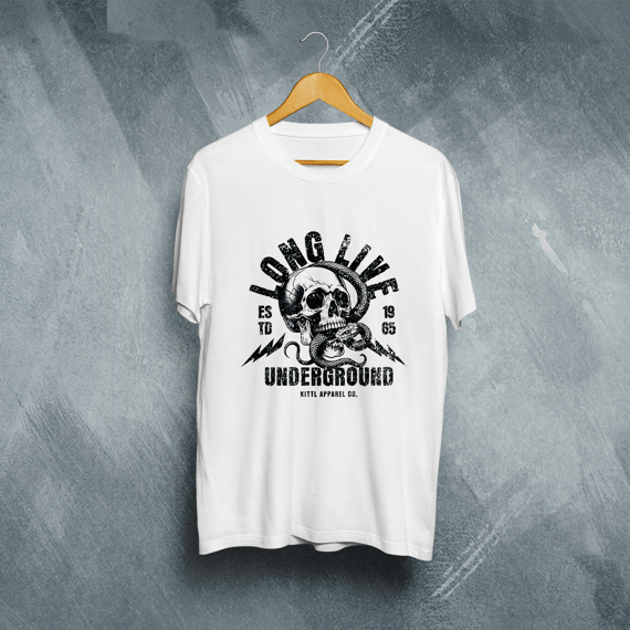Camiseta Plus Size Vivax - Long Live