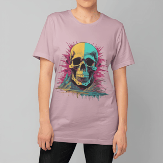 Nome do produto Camiseta 3 Cores T-Shirt Classic Estampada Ilha da Caveira por I.A