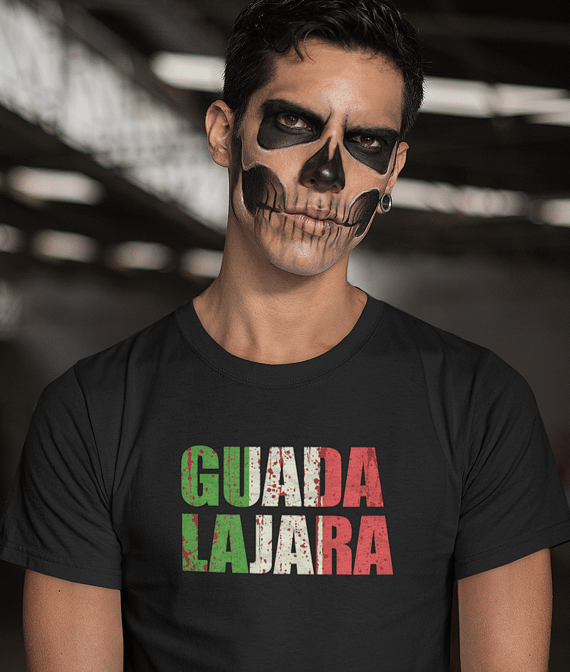 Camiseta Guadalajara - Preta