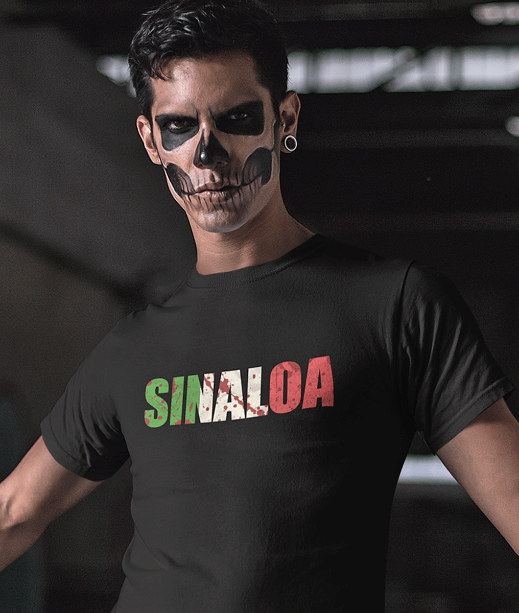 Nome do produto: Camiseta Sinaloa - Preta