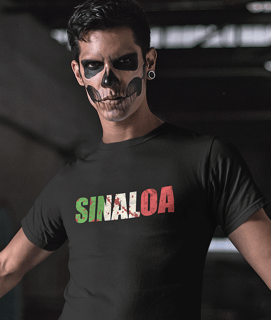 Nome do produto Camiseta Sinaloa - Preta