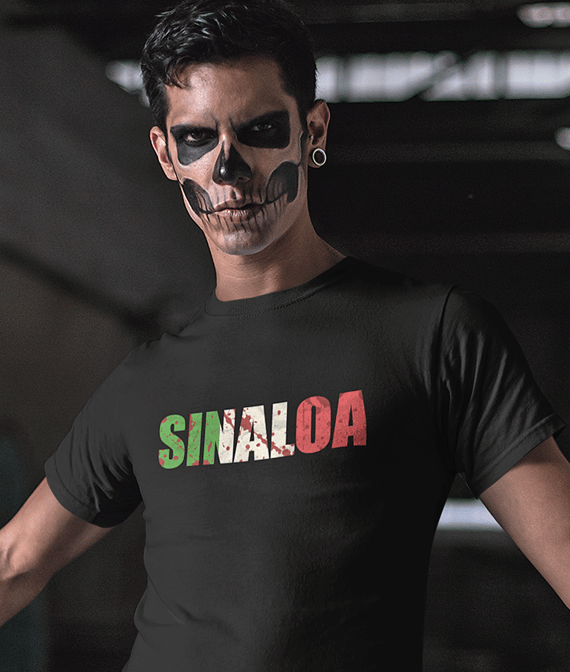 Camiseta Sinaloa - Preta