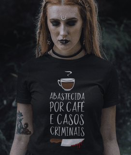 Nome do produto Baby Long Café e Casos Criminais - Preta