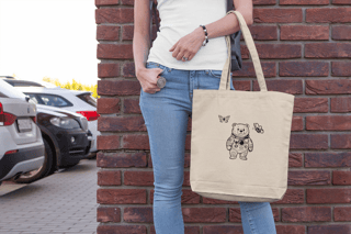 Nome do produto Ecobag ursonauta