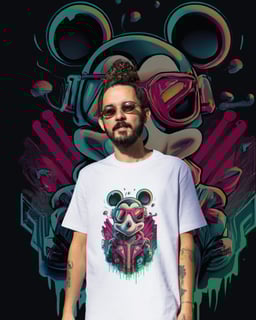 Camiseta Cyber Mouse