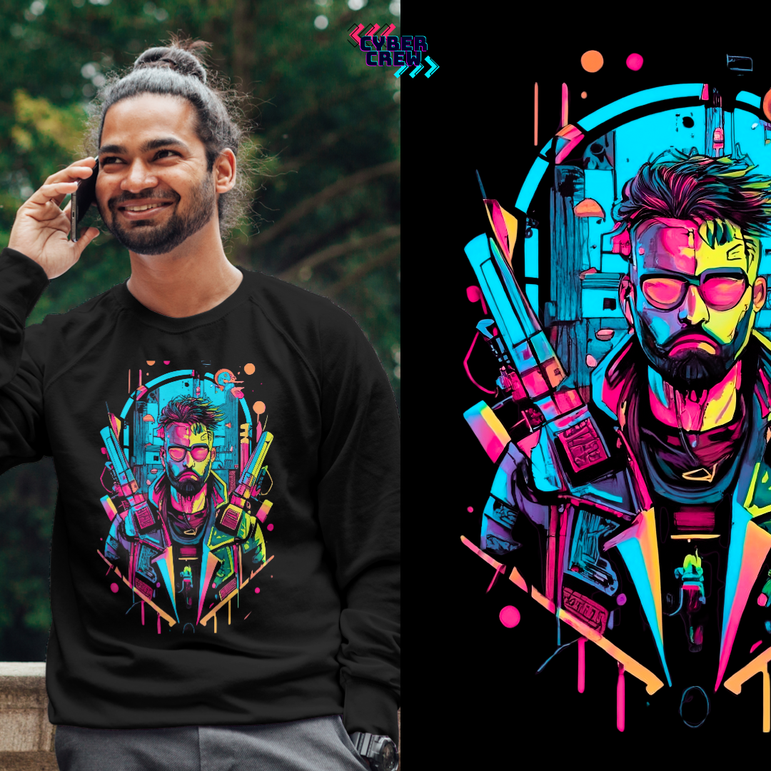 Nome do produto: Moletom Cyberpunk