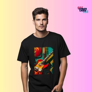 Nome do produto Camiseta Cyber Guitarra