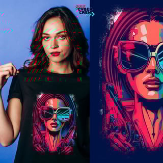 Nome do produto Camiseta cyber glass
