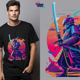 Camiseta Cyber Samurai