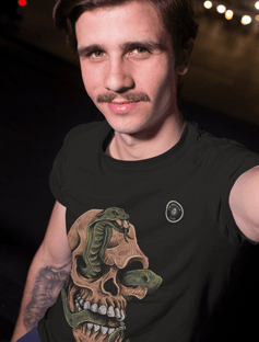 Nome do produtoCaveira Headbanger