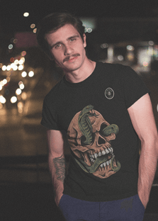 Nome do produtoCaveira Headbanger