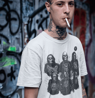 Nome do produtoCamisa Masculina Headbanger