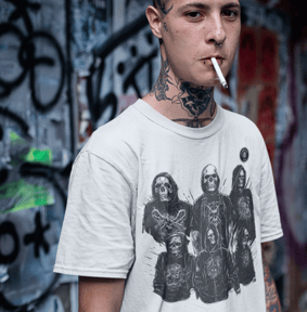 Nome do produto  Camisa Masculina Headbanger