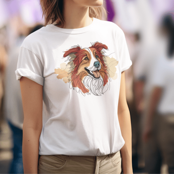 Border Collie Vermelho
