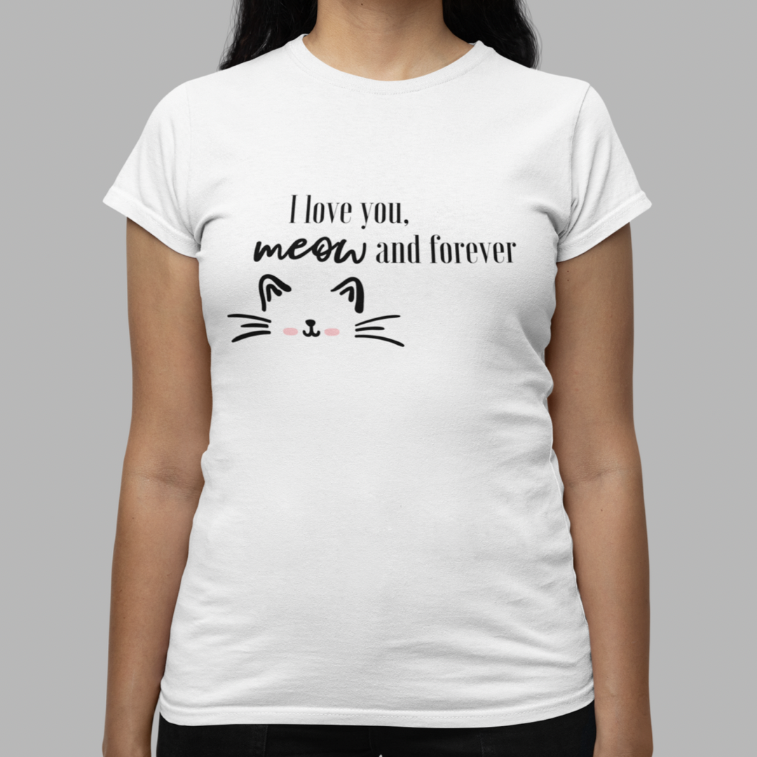 Nome do produto: Meow and Forever - Branca