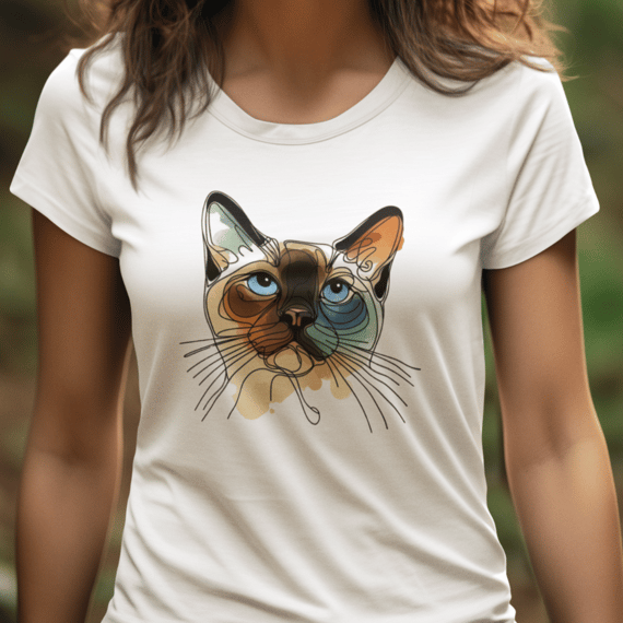 Babylook Gato Siâmes