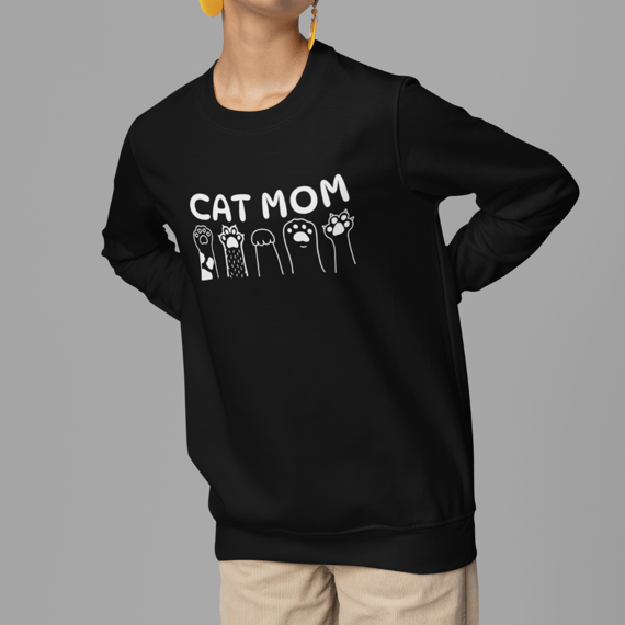 Moletom Cat Mom