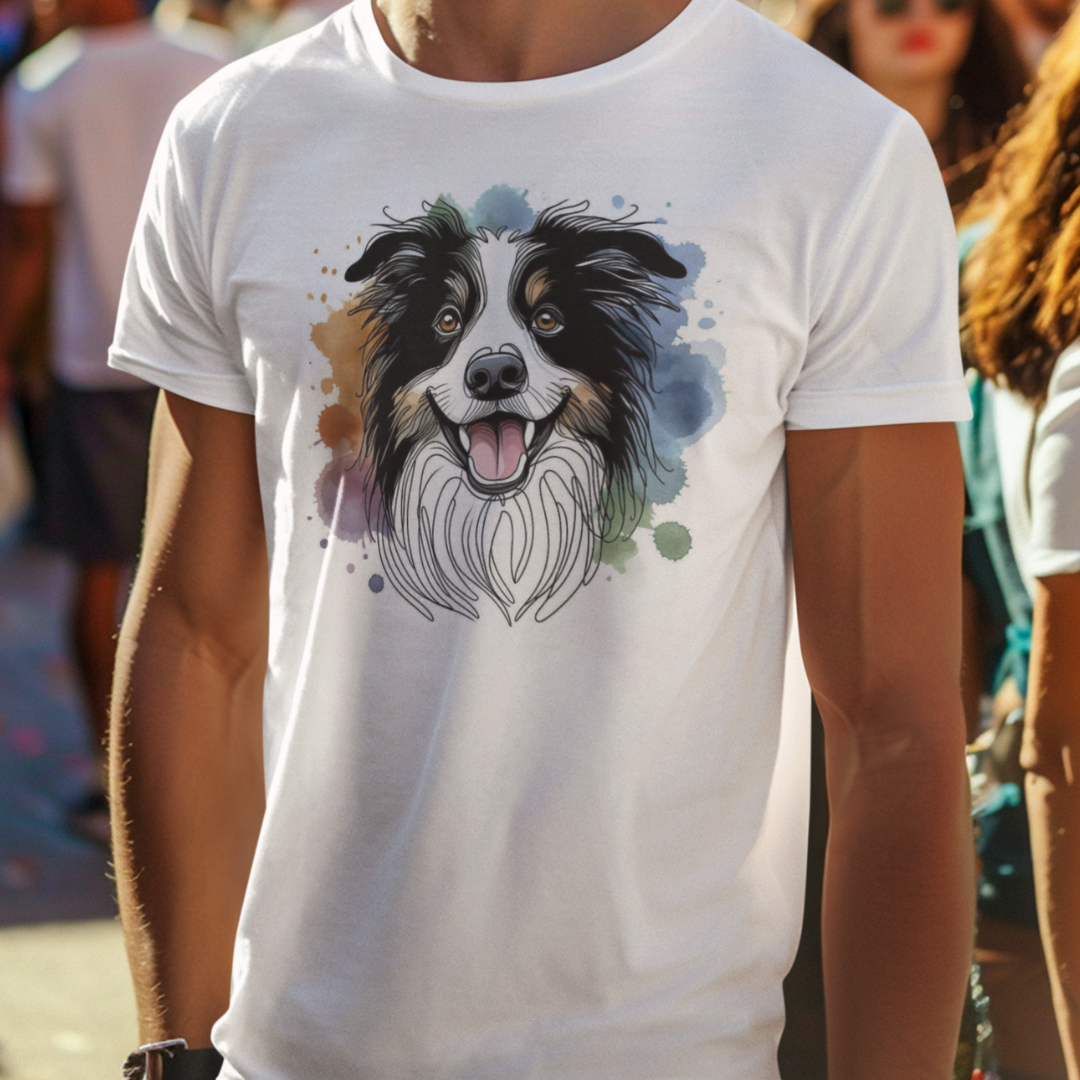 Nome do produto: Border Collie Aquarela