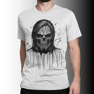 Nome do produto Camiseta Estampa Zumbi do Rock