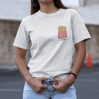 Nome do produto T-shirt I Want Fries