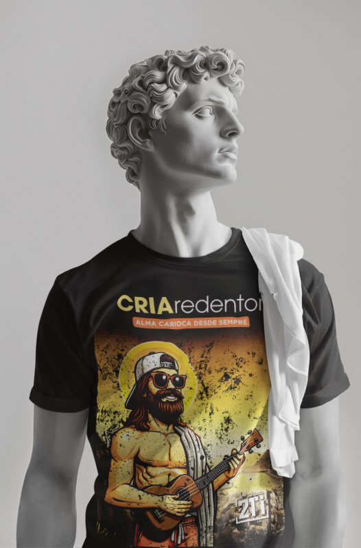 Nome do produto: Camiseta Cria Redentor
