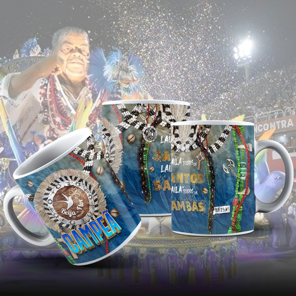 Caneca Beija-Flor de Nilópolis Campeã