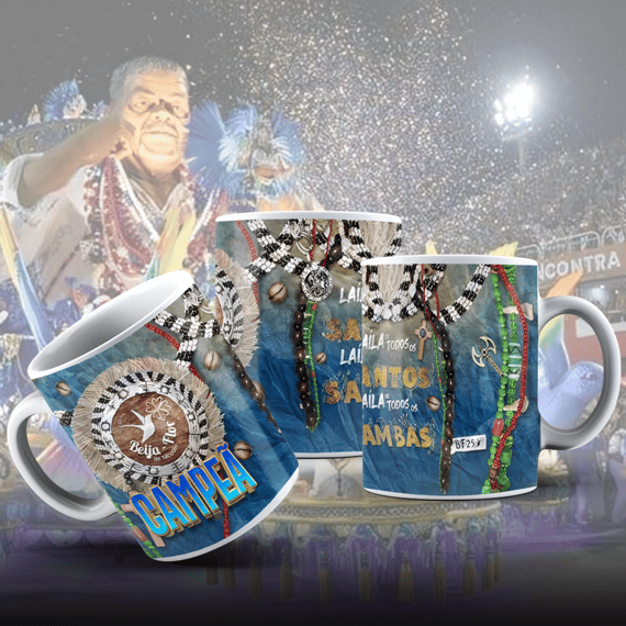 Caneca Beija-Flor de Nilópolis Campeã