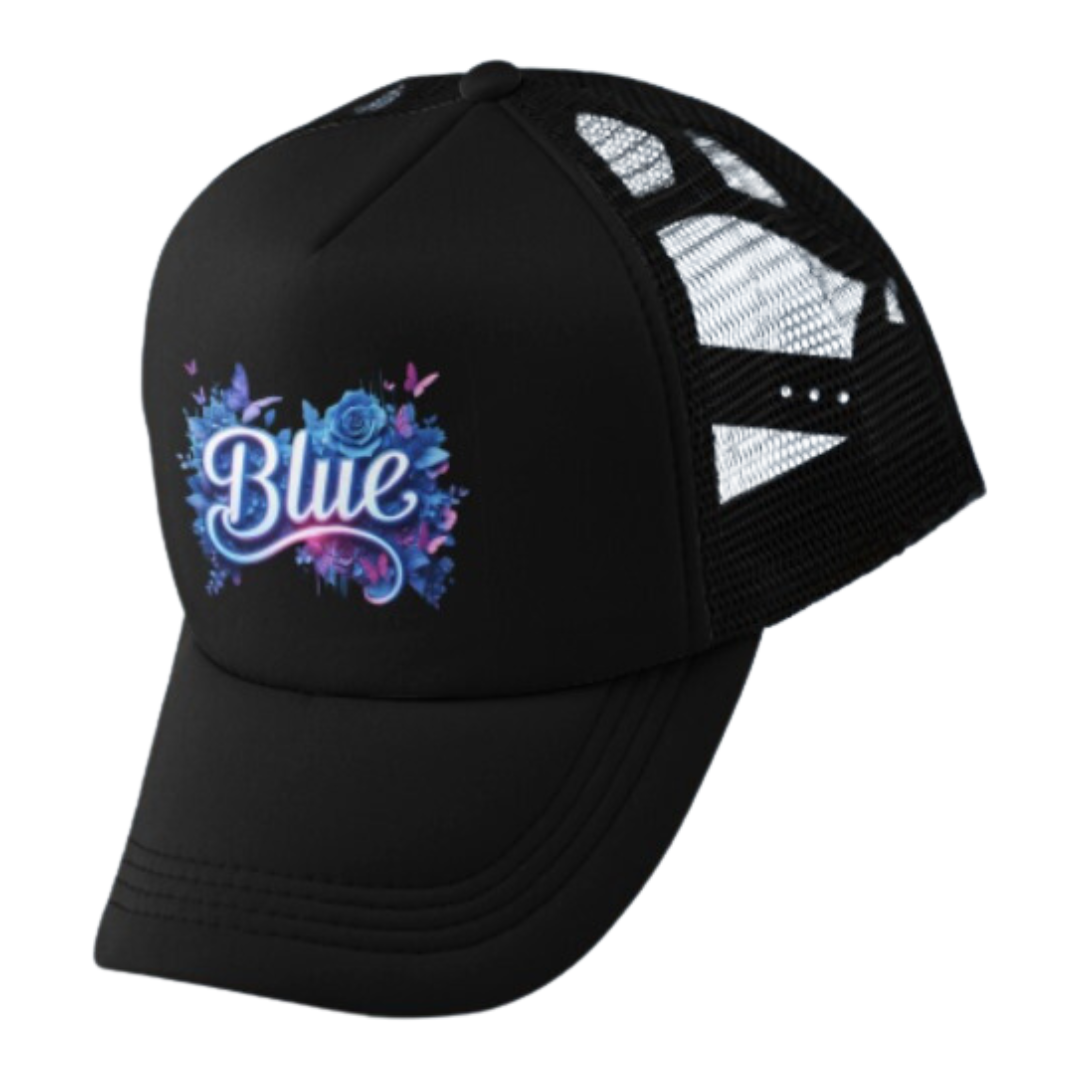 Nome do produto: Boné Americano com tela (TRUCKER) - BLUE