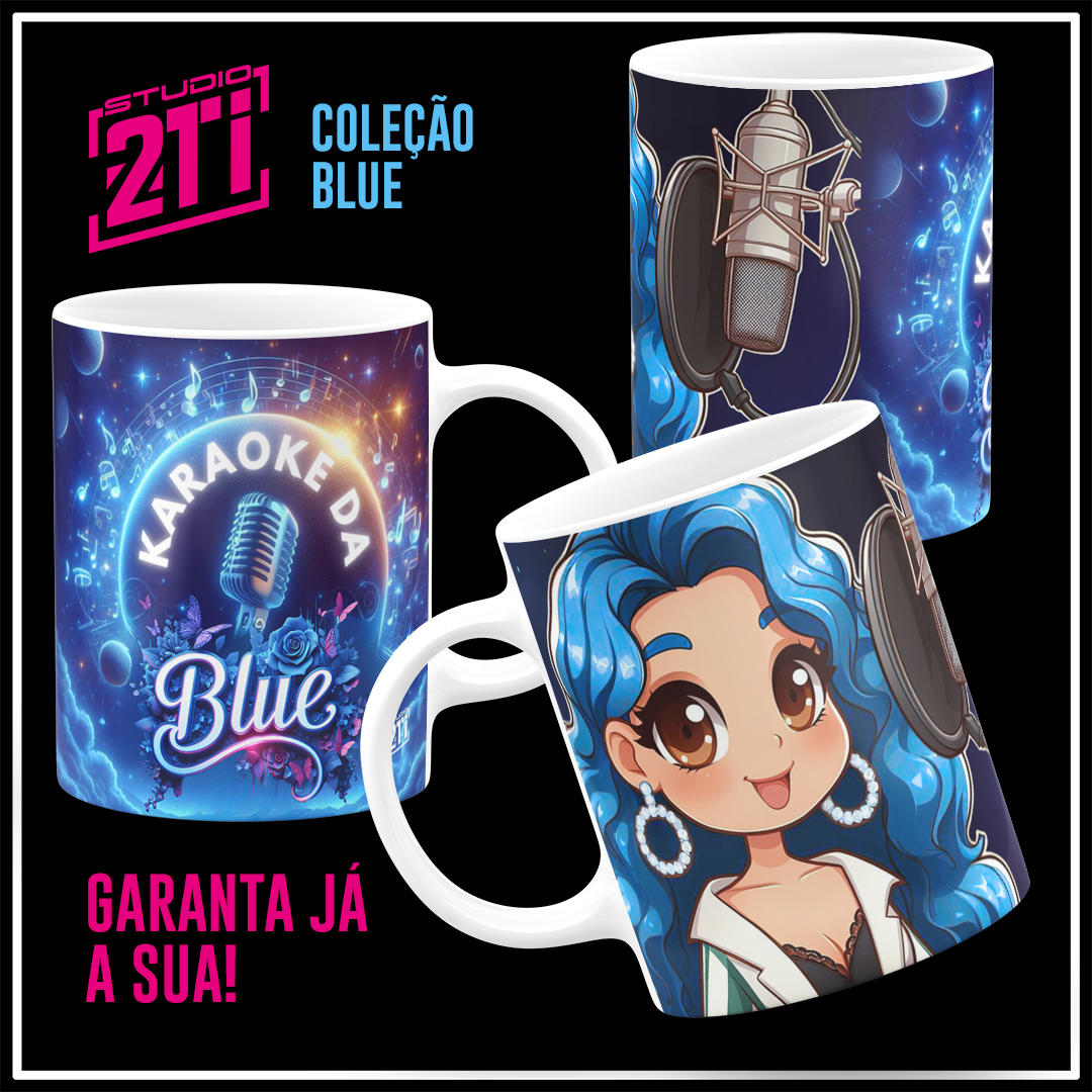 Nome do produto: CANECA KARAOKE DA BLUE 02